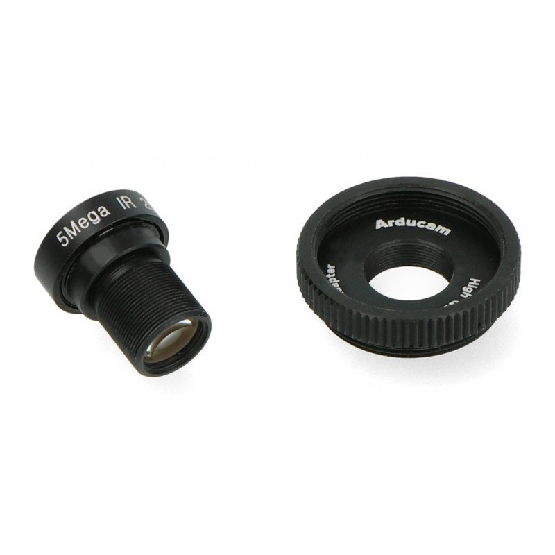 M12 lens with an adapter for Raspberry Pi HQ camera - 25mm telephoto lens - ArduCam LN036