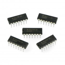 Logic system CD4001 4xNOR - 5pcs