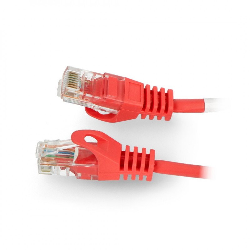 Lanberg Ethernet Patchcord UTP 5e 30m - red