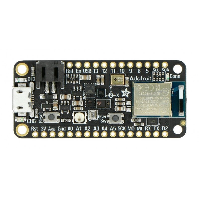 Feather nRF52840 Bluefruit LE + sensors - Arduino compliant - Adafruit 4516
