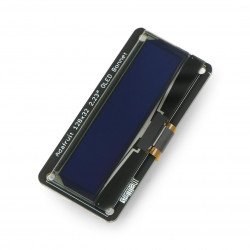 OLED 2,23'' 128x32px monochrome screen with STEMMA QT/Qwiic connect...