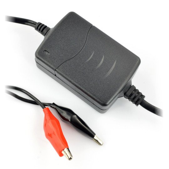 Battery charger for gel batteries 12V / 0,8A / 4-7Ah