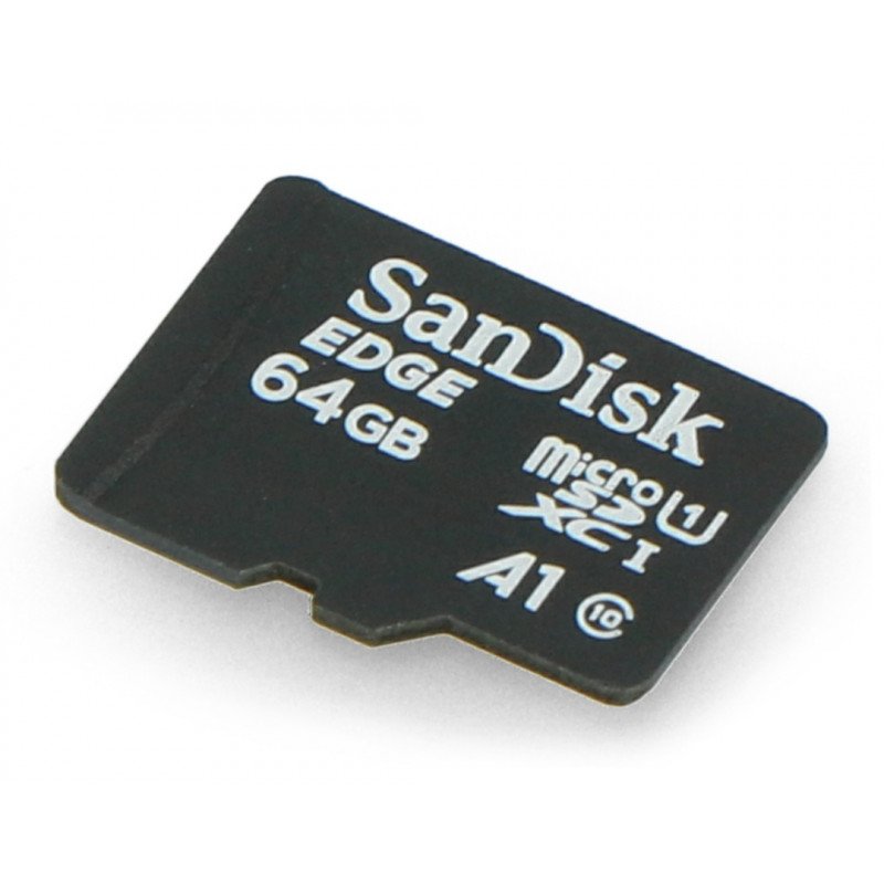 SanDisk microSD 64GB 80MB/sec class 10 + Raspbian NOOBs system for Raspberry Pi 4B/3B+/3B/2B