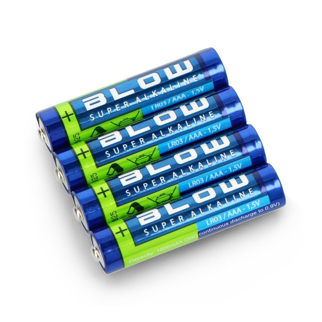 AAA battery (R3 LR3) Blow Super Alkaline - 4 pcs. Botland