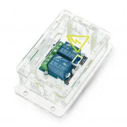 Grove - 2-channels relay with optoisolation - 10A/250VAC - coil 5V ...