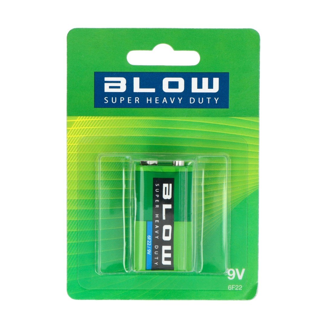 BLOW SUPER HEAVY DUTY battery 9V6F22 blister