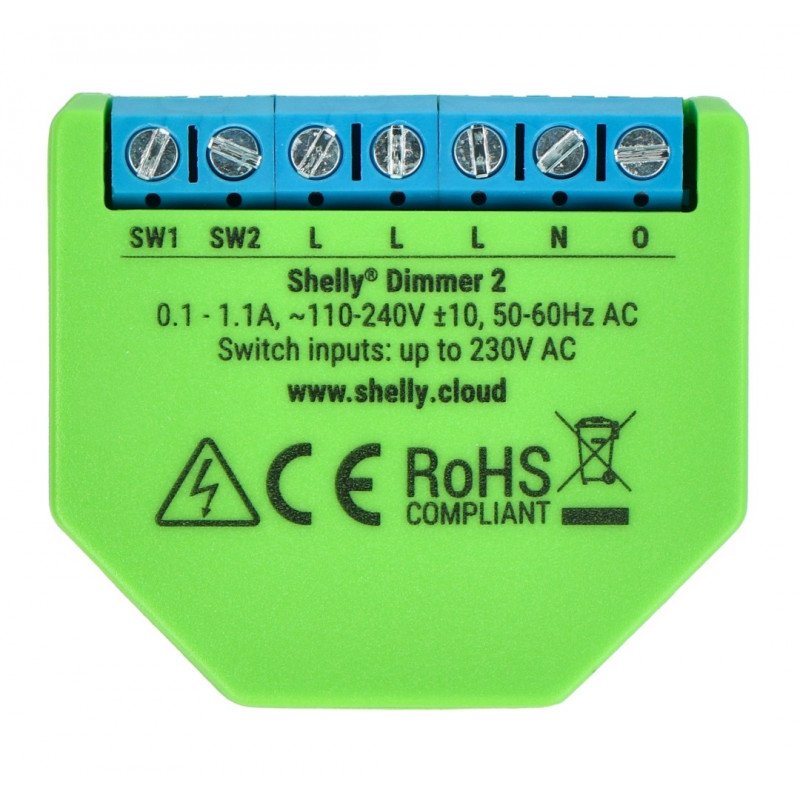 Shelly Dimmer 2 - 230V WiFi lighting controller - Android / iOS application