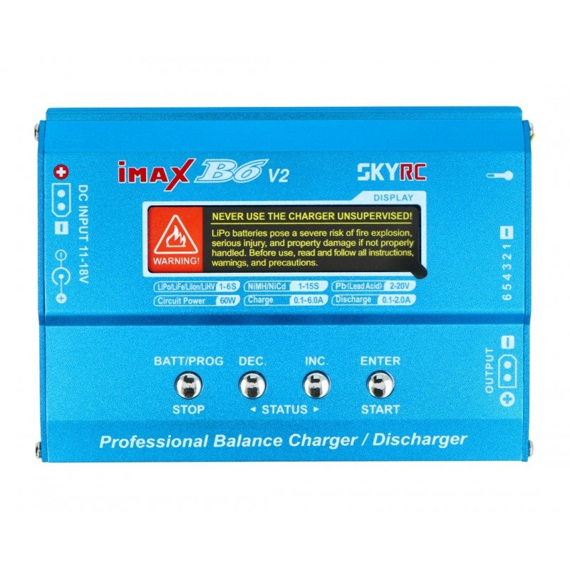 Li-Pol charger with SkyRC IMAX B6 balancer
