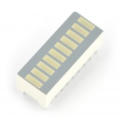 10-segment LED Bar Display DC-10YWA - yellow