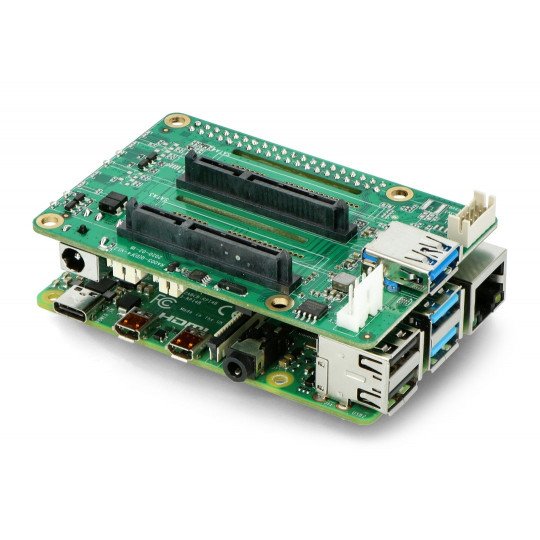 Dual SATA HAT for Raspberry Pi 4B - Seeedstudio Botland - Robotic Shop