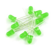LED green milky - 1000pcs