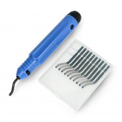 3D print processing knife - deburrer with 10 spare blades