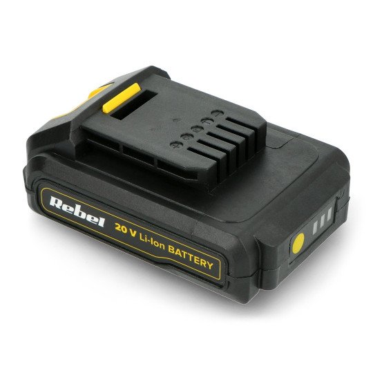 Removable battery LiIon Rebel RB2001 20V 2Ah Botland Robotic Shop