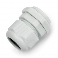 Sealed cable gland - M25 - white