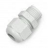 Cable duct hermetic - M16 thread - white - zdjęcie 3