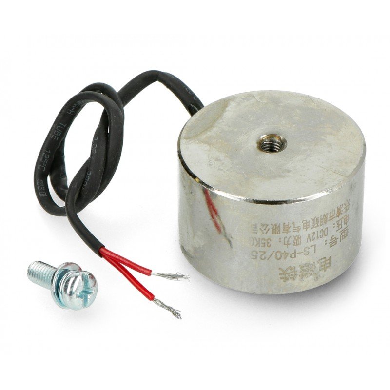 Electromagnet holding 12V 4W 30kgf