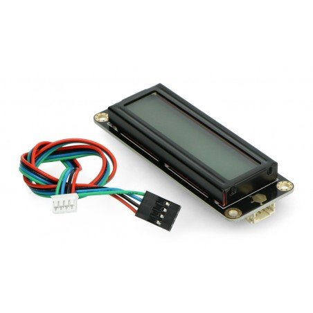 DFRobot Gravity - 2x16 I2C LCD display - gray DFRobot Gravity - 2x16 I2C LCD display - gray