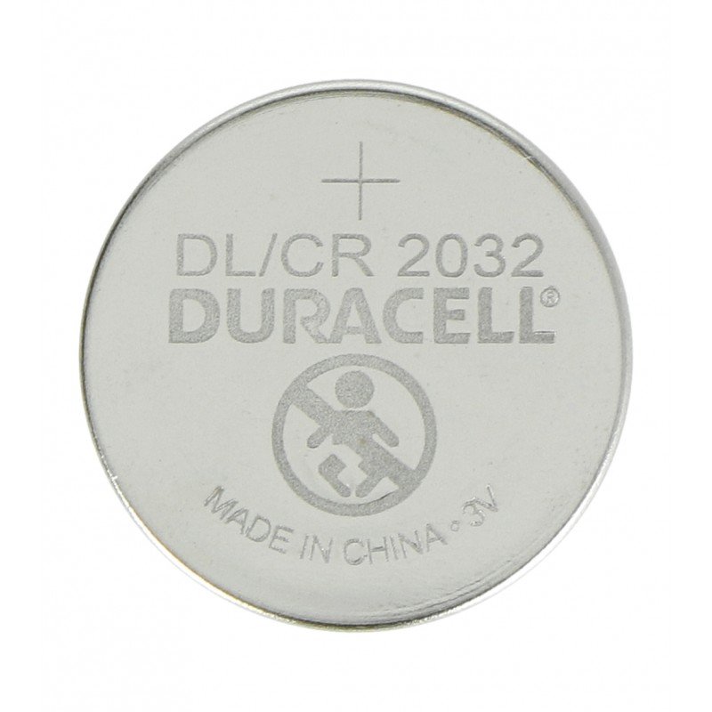Lithium battery Duracell CR2032 3V