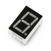 Seven-segment display x4 - 14mm red - common