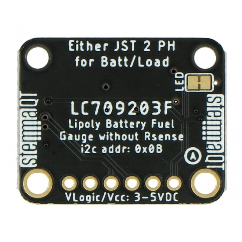 LC709203F - LiPoly / LiIon Fuel Gauge and Battery Monitor -