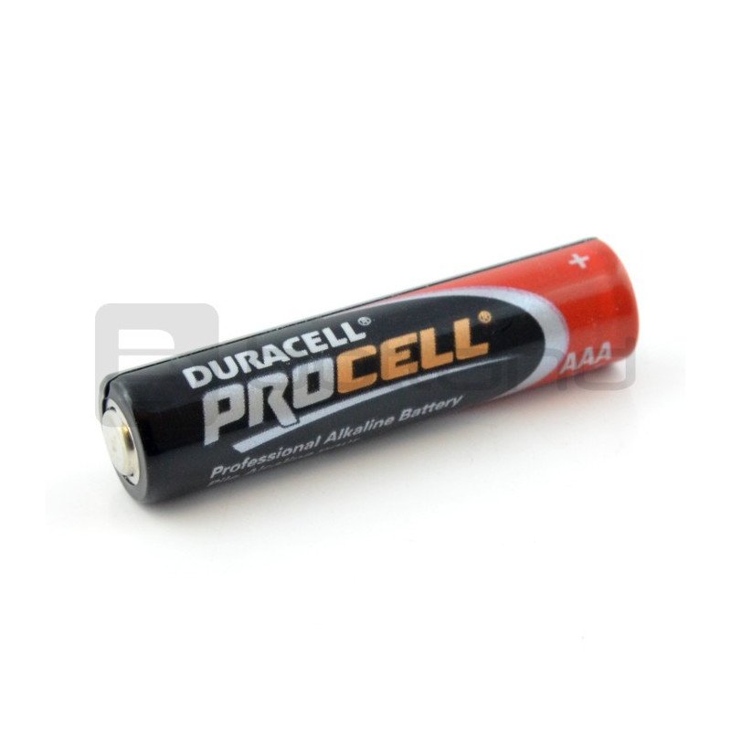 AAA (R3 LR3) Battery Duracell Procell Botland - Robotic Shop