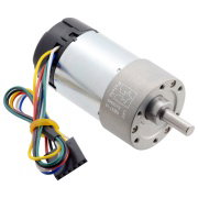 19:1 Metal Gearmotor 24V 37Dx68L 530RPM with 64