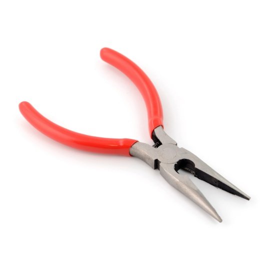 Straight pliers 150mm - red