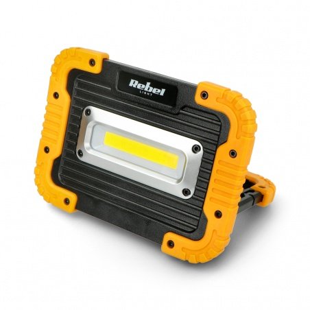 Rechargeable LED floodlight with USB cable, 10W, 900lm, IP44 Rechargeable LED floodlight with USB cable, 10W, 900lm, IP44