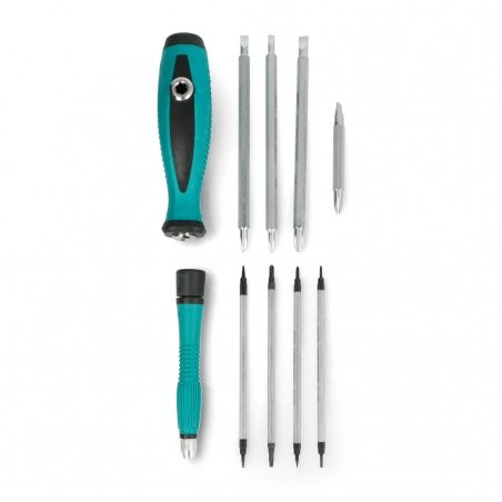 Precision screwdriver set - 10 pieces - v.2 Precision screwdriver set - 10 pieces - v.2