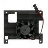 Case-heat sink + fan - Alloy Heatsink for Raspberry Pi 4B - - zdjęcie 2