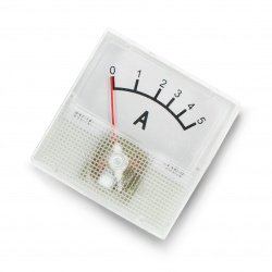Analog ammeter - panel 91C16 mini - 5A