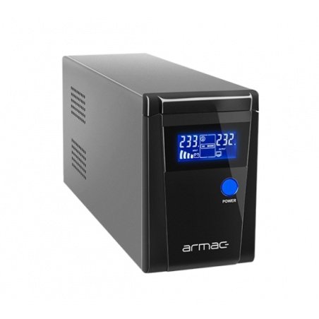 Uninterruptible power supply UPS Armac PSW 850F LCD - 2x socket Uninterruptible power supply UPS Armac PSW 850F LCD - 2x socket
