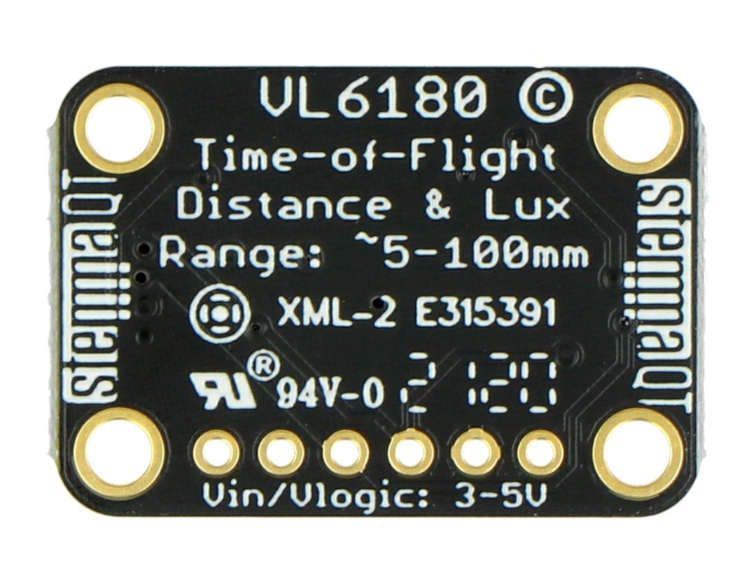 Adafruit VL6180X Time of Flight Distance Ranging Botland Robotic Shop