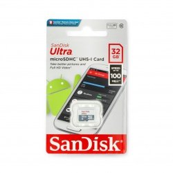 Memory card SanDisk Ultra microSD 32GB 100MB/s UHS-I class 10