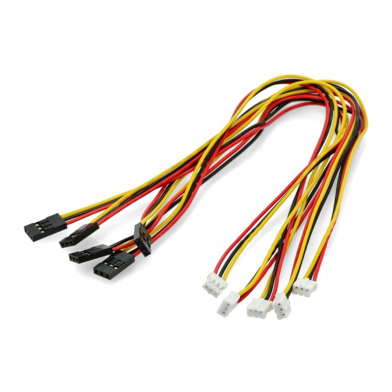 2.54mm to 2.0mm Pitch pin Header Adapter Cable for PC Serial Port, 3-Inch Length (100 Pack)
