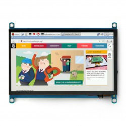 Touch screen - capacitive QLED Quantum Dot 7 '' 1024x600px - Wavesh...