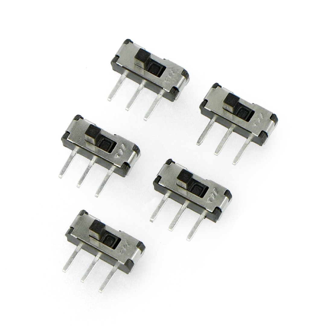 Slide switch SS22T35 2-position - 5pcs.