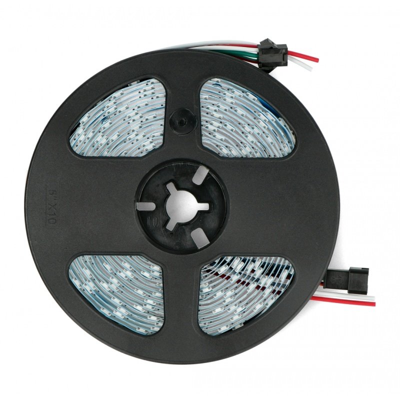 RGB LED strip SK6812 - digital, addressable - IP30 60 LED/m, 5V