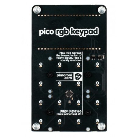 Pico RGB Keypad - backlit keyboard for Raspberry Pi Pico - Pico RGB Keypad - backlit keyboard for Raspberry Pi Pico -