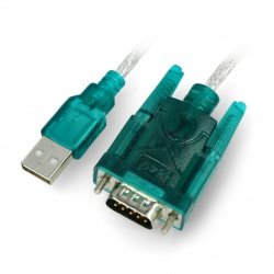 Converter USB A - RS-232 Akyga AK-CO-02 - 1m