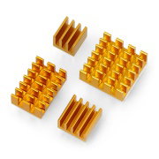 Set of heat sinks for Raspberry Pi - with heat