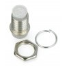 LED holder 5mm - metal concave - 10pcs - zdjęcie 3