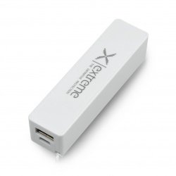 Mobile battery PowerBank Esperanza XMP101W Extreme Quark 2000mAh - white