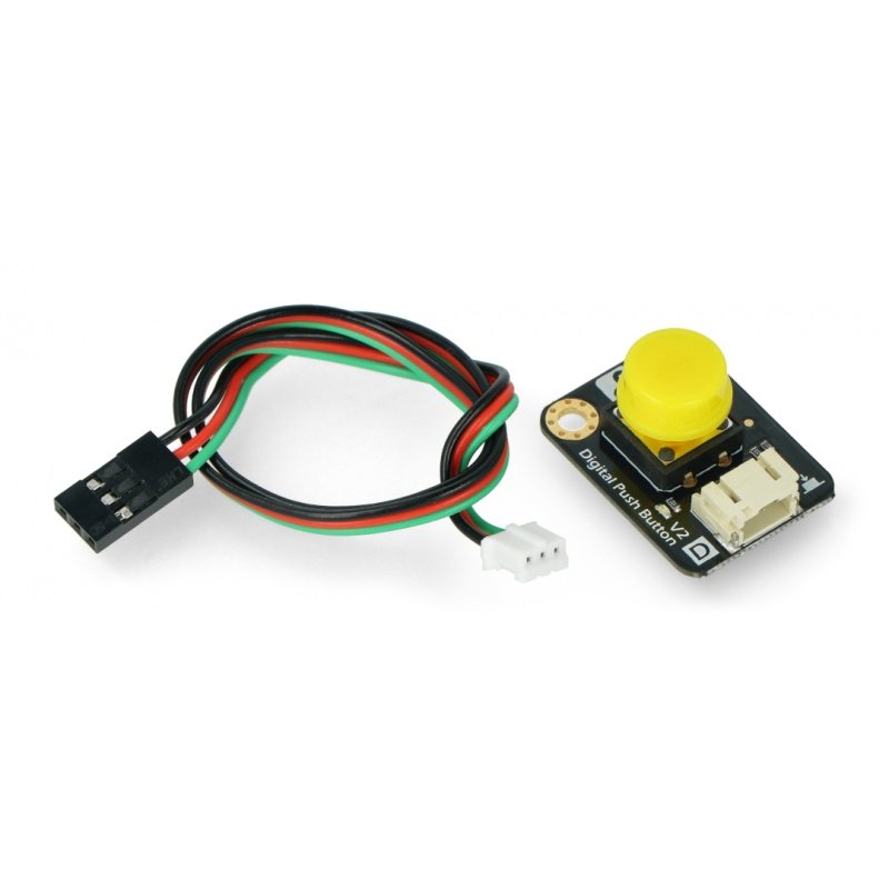 DFRobot Gravity - Digital Tact Switch - Yellow