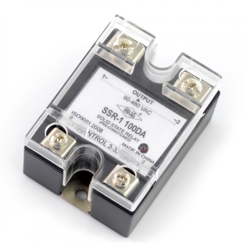 SSR-100A Solid State Relay 480VAC / 100A - 32VDC