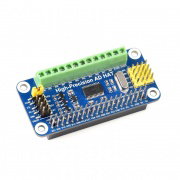ADC ADS1263 converter 32-bit - 10-channel - overlay for
