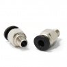 Quick connector with thread M6 for 4mm PTFE tube pipe - zdjęcie 4