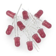 LED 5mm violet - 10pcs