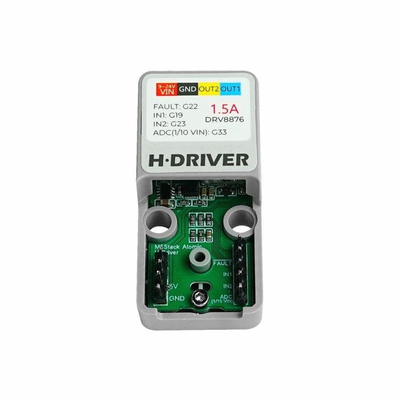 M5Atom H-Driver DRV8876 - DC motor driver with H bridge - with