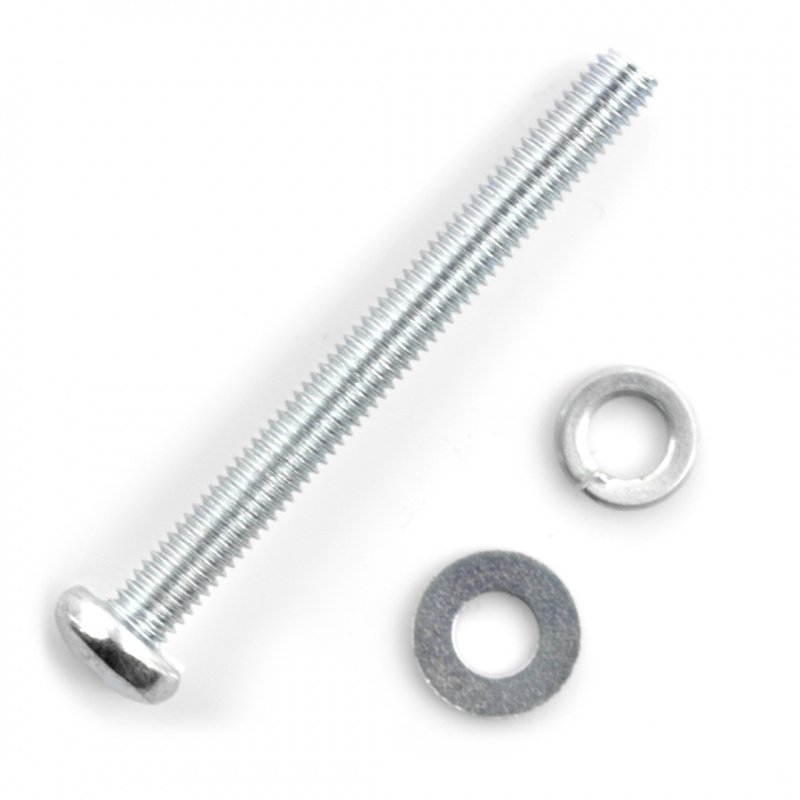 M3 PH Screws Length: 30mm with Washers - 10pcs.